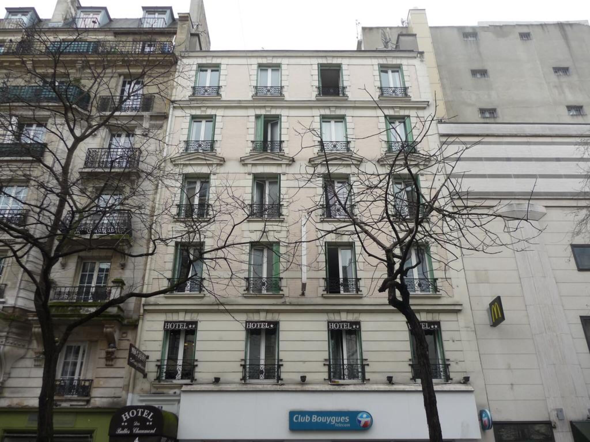 Hotel Des Buttes Chaumont Paris Exterior photo