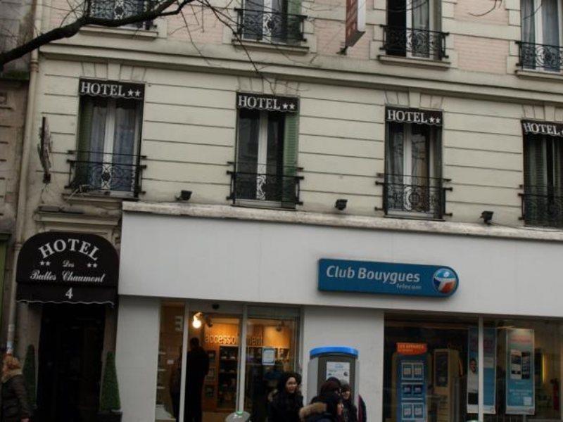 Hotel Des Buttes Chaumont Paris Exterior photo