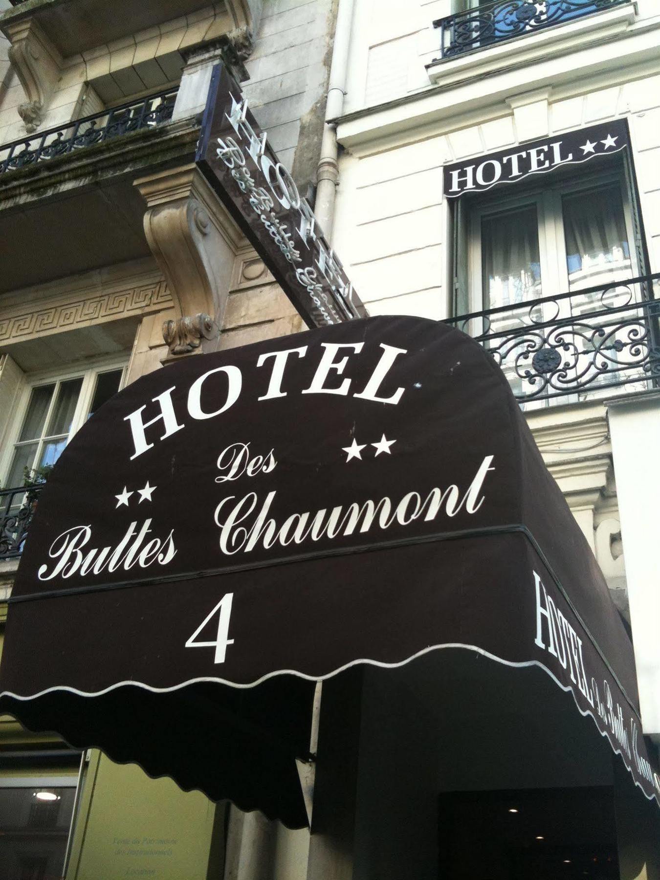 Hotel Des Buttes Chaumont Paris Exterior photo